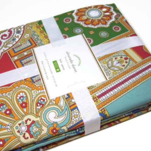 New Pottery Barn ALVARADO DUVET COVER & 2 STANDARD SHAMS Full / Queen - Picture 9 of 12